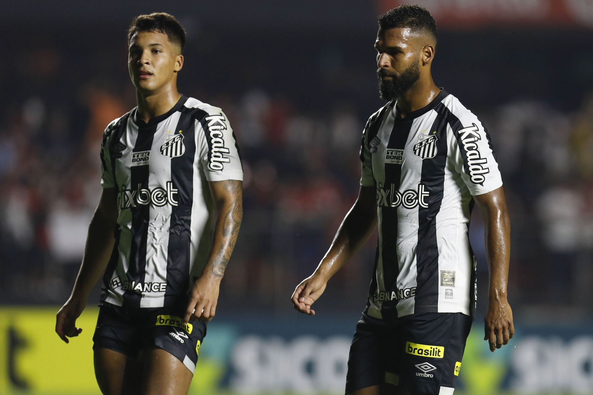 Santos take on Coritiba on Monday.