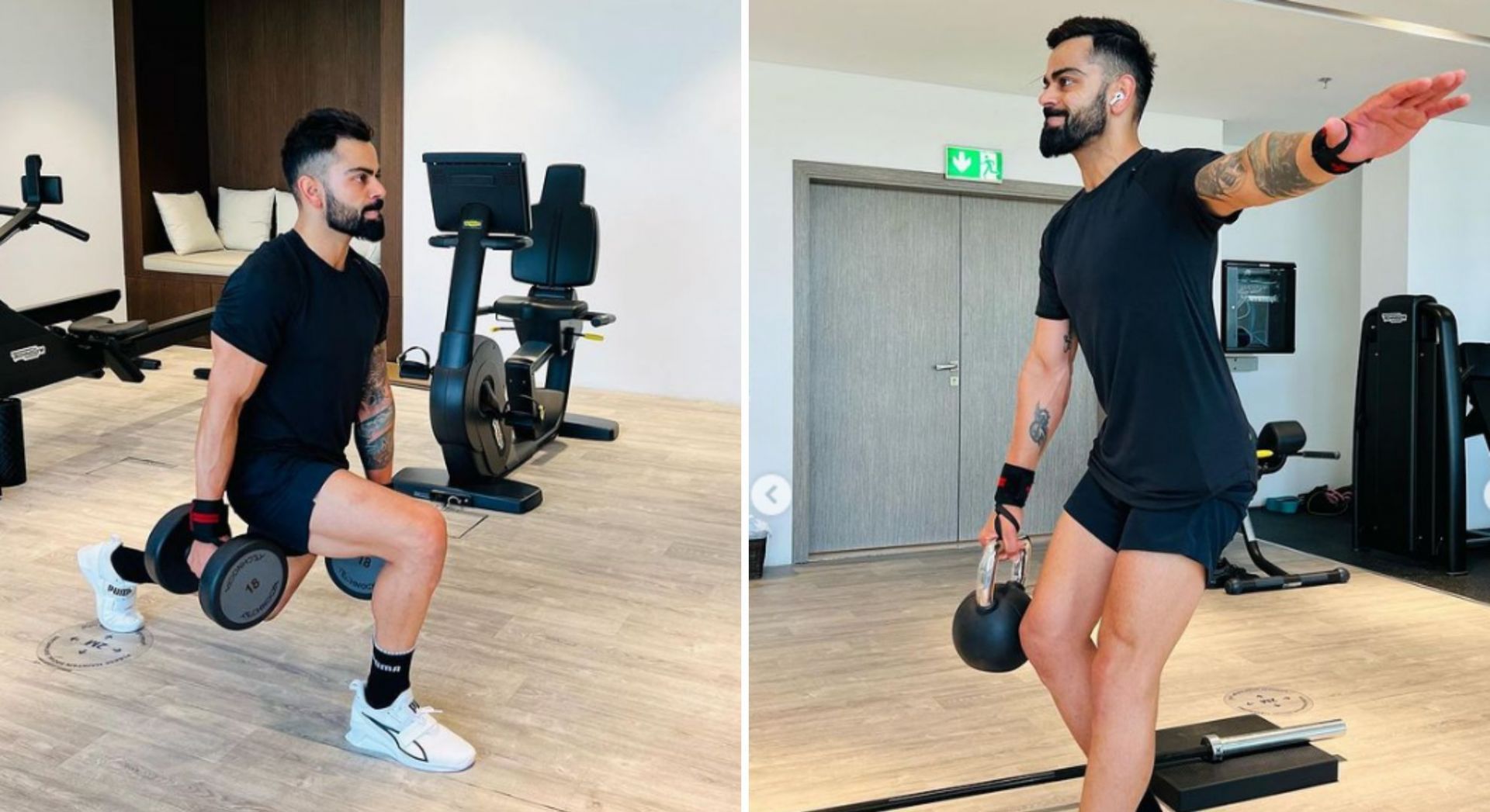 Virat Kohli is a fitness icon in India. [Pic credits: Instagram]