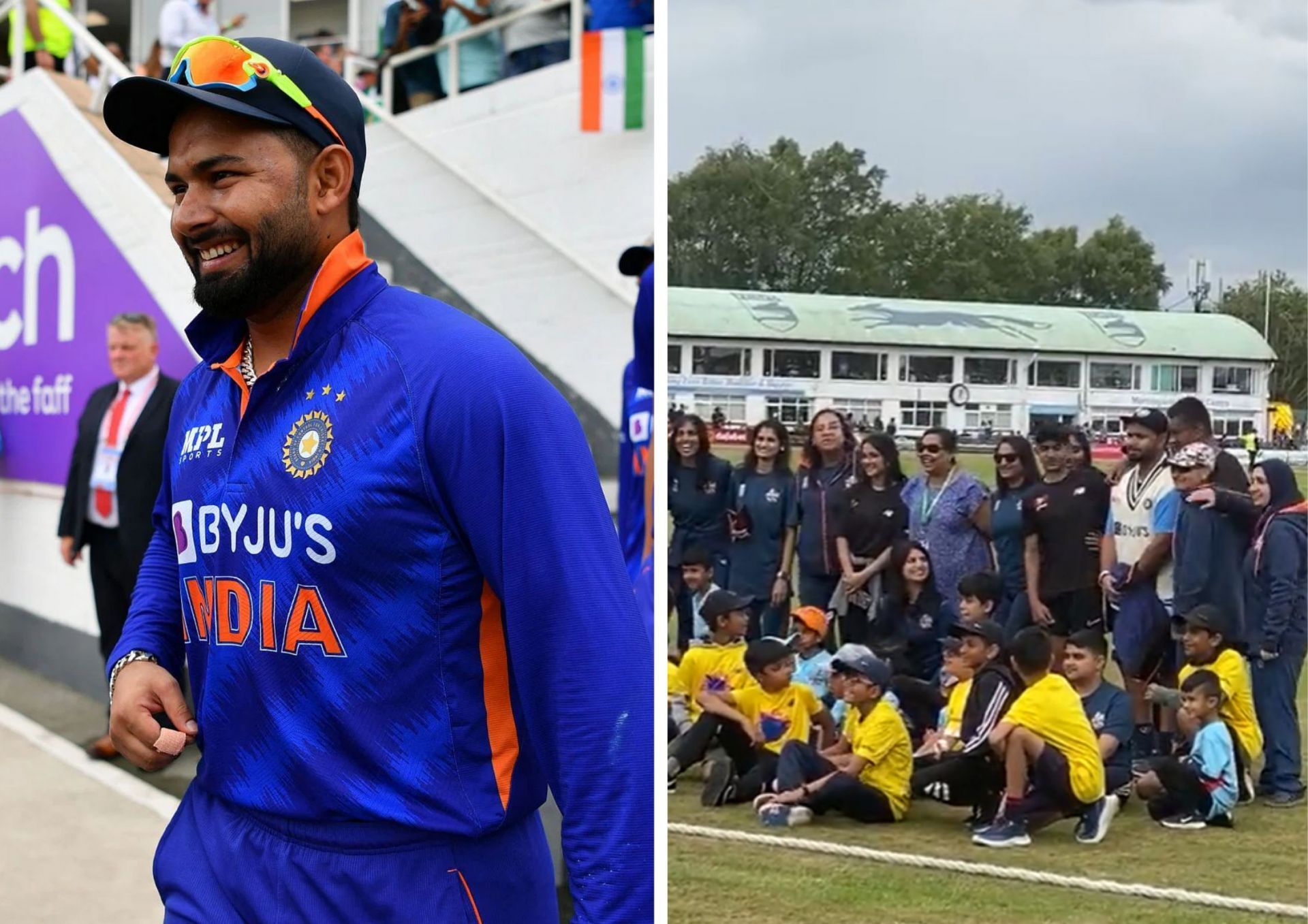 Rishabh Pant is an absolute darling of the masses (Picture Credits: Getty Images; Screengrab via Twitter).
