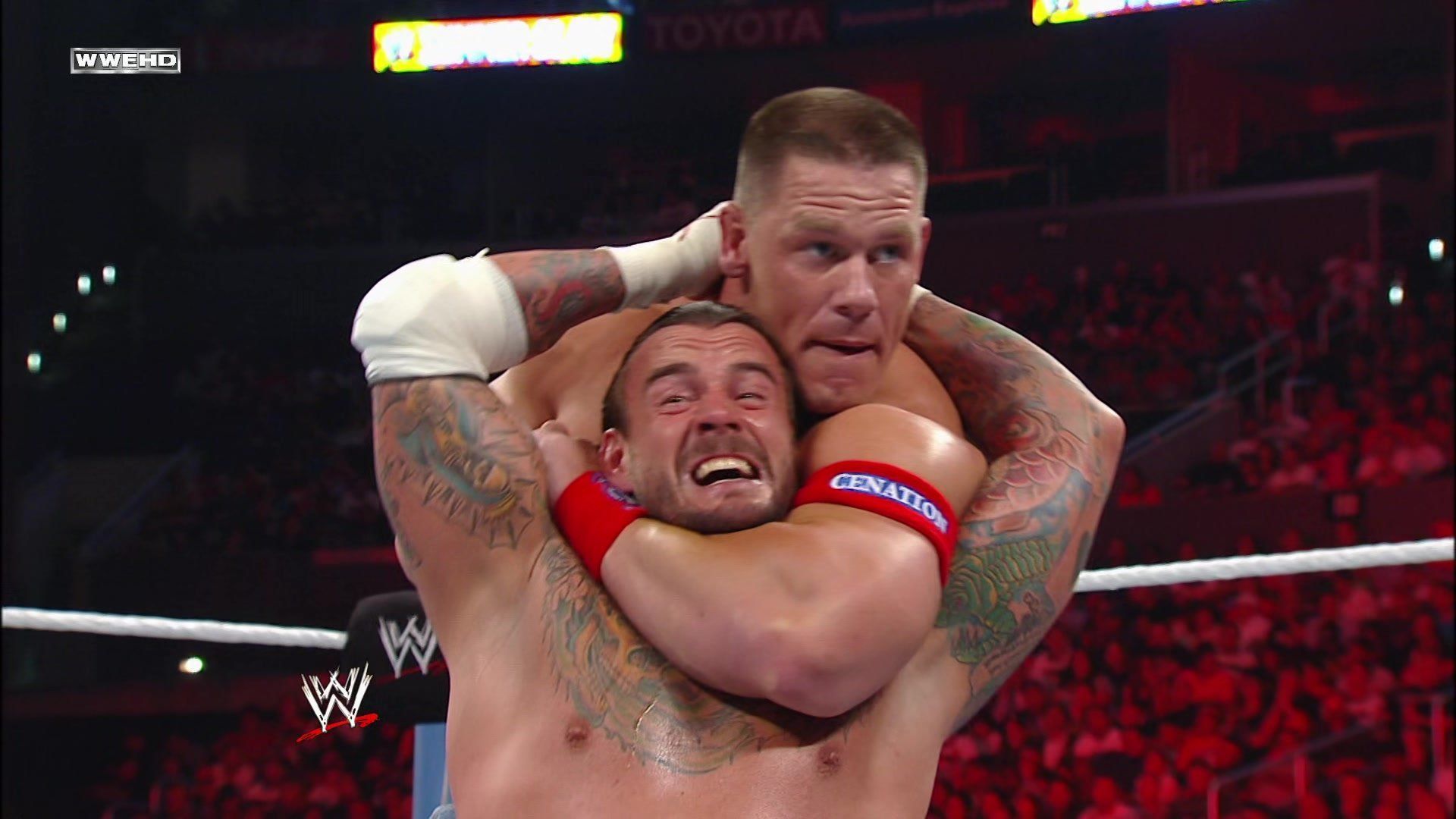 John Cena and CM Punk