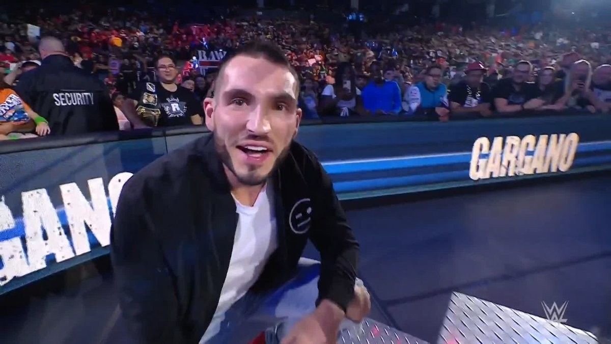 Johnny Gargano&#039;s WWE return received a huge crowd reaction