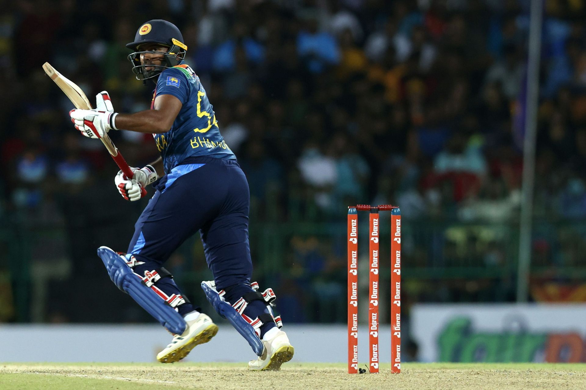 Bhanuka Rajapaksa during Sri Lanka v Australia - 2nd T20