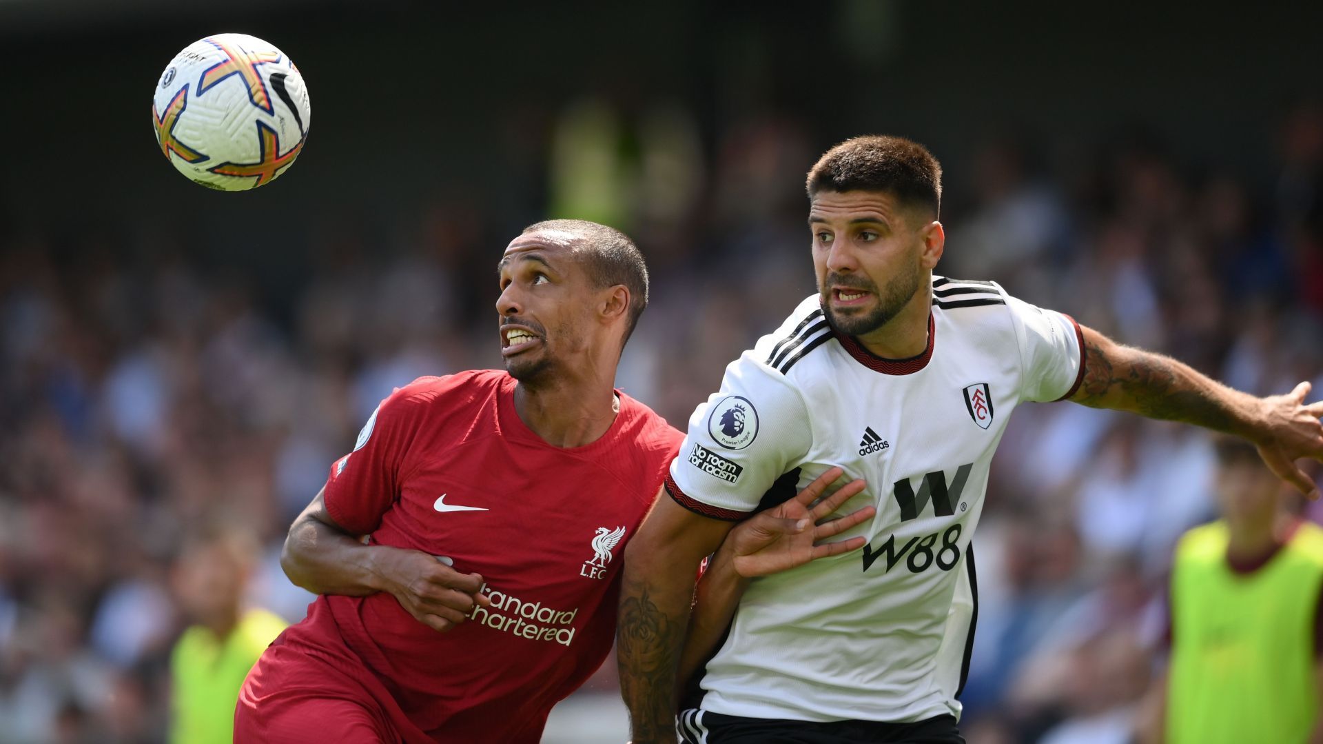 Mitrovic scored twice in Fulham's 2-2 draw against Liverpool