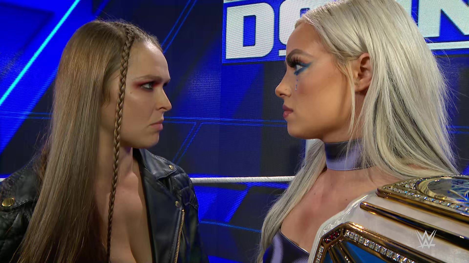 Ronda Rousey and Liv Morgan