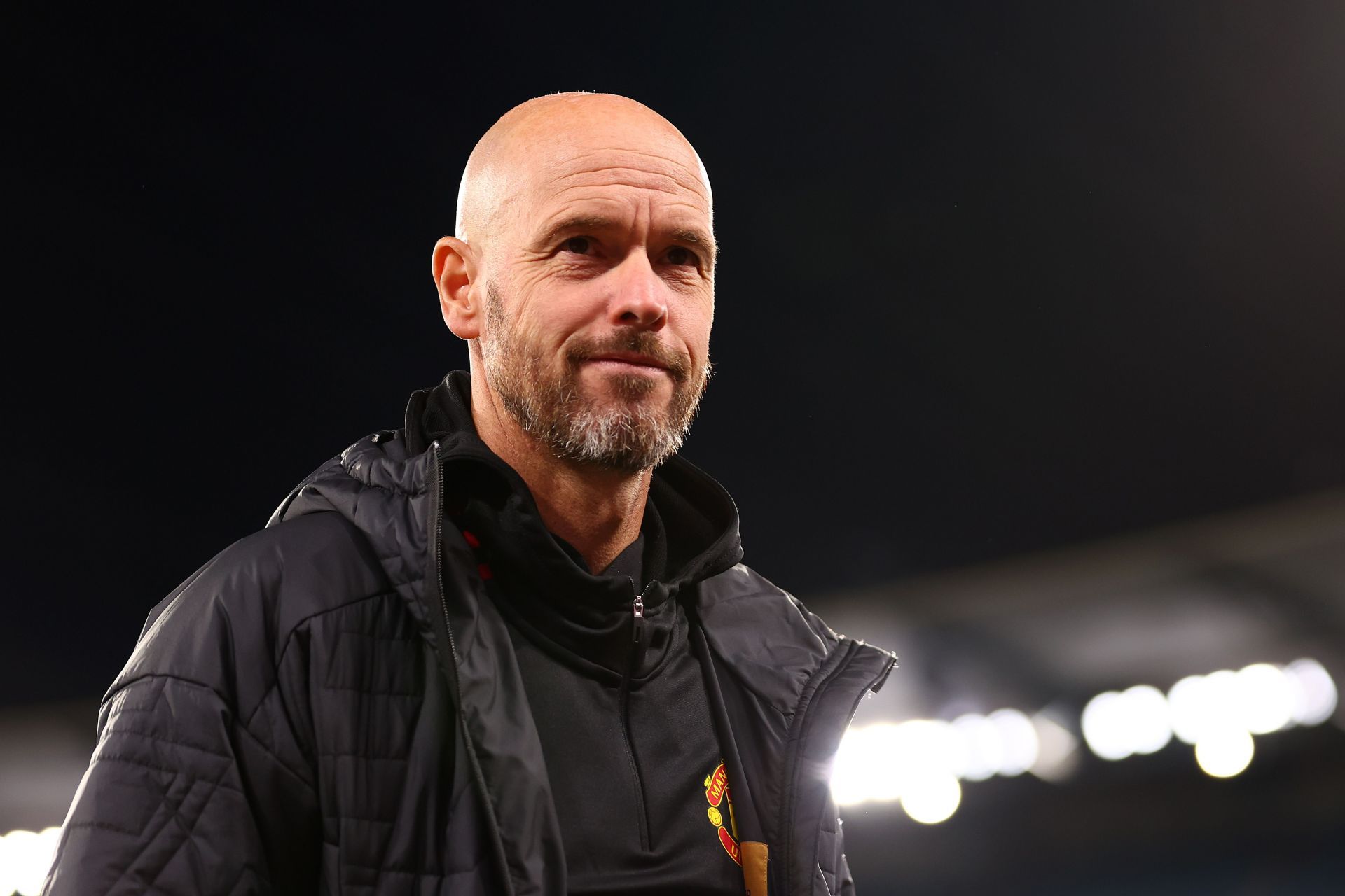 Erik ten Hag at Manchester United vs. Crystal Palace