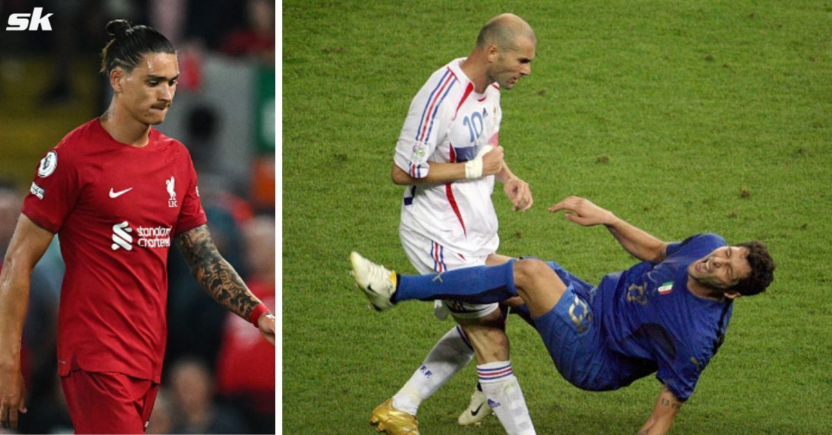 Ferdinand compares Nunez headbutt to Zidane&#039;s