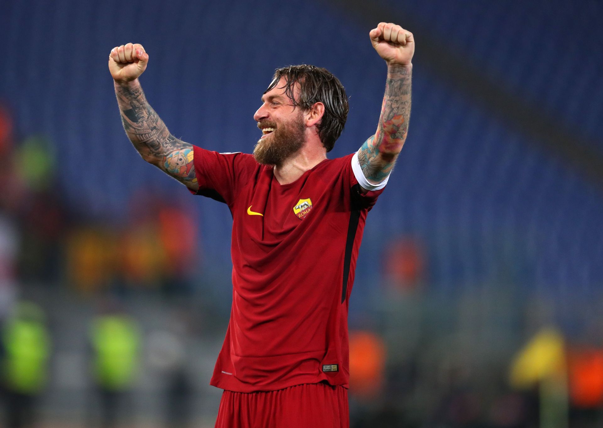 AS Roma v FC Barcelona - UEFA &lt;a href=&#039;https://www.sportskeeda.com/go/uefa-champions-league&#039; target=&#039;_blank&#039; rel=&#039;noopener noreferrer&#039;&gt;Champions League&lt;/a&gt; Quarter Final Leg Two