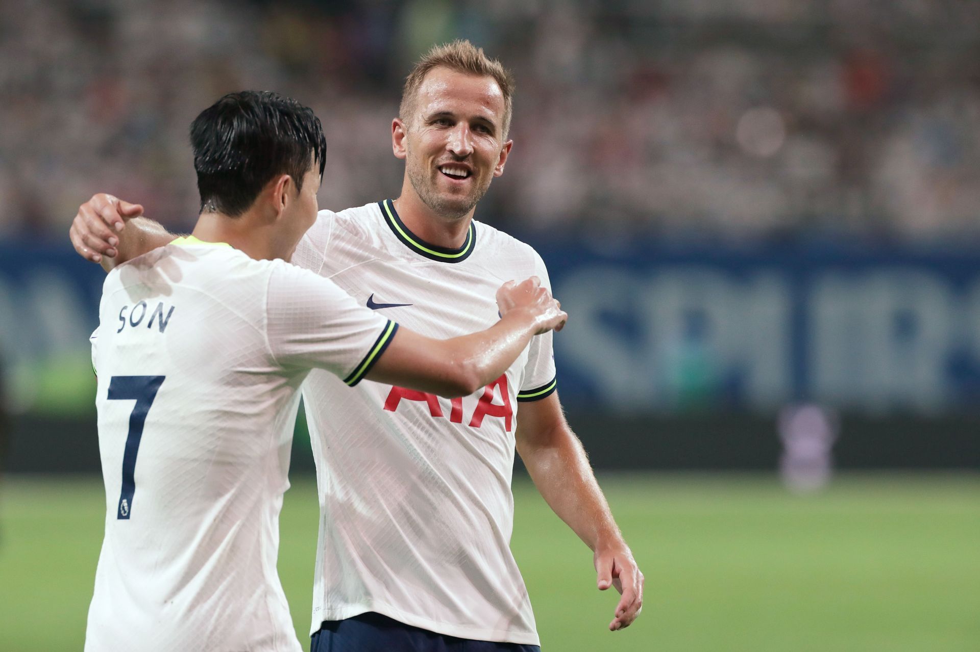 Tottenham Hotspur in a preseason friendly