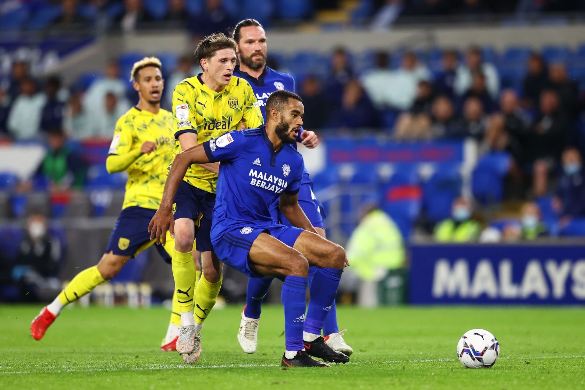 West Bromwich Albion face Cardiff City on Wednesday