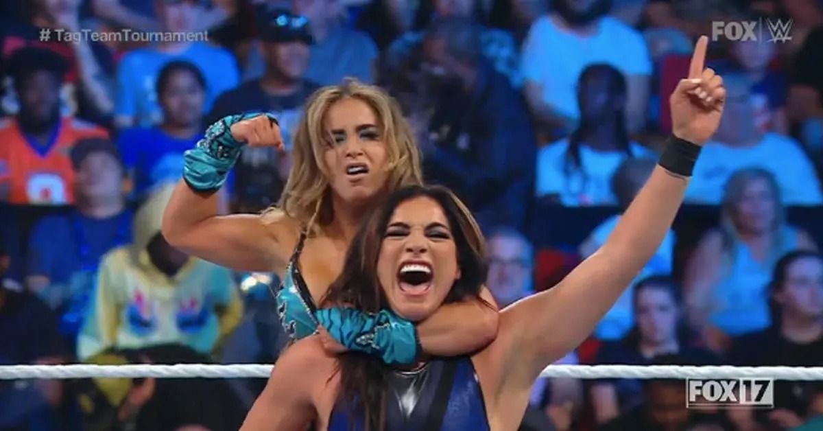 The Women&#039;s Tag Team Champions can appear on RAW and SmackDown The Ones have the freedom to appear on two shows