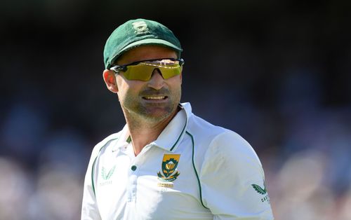 Dean Elgar scored 47 runs in the first Test vs England. (Pic: Getty)