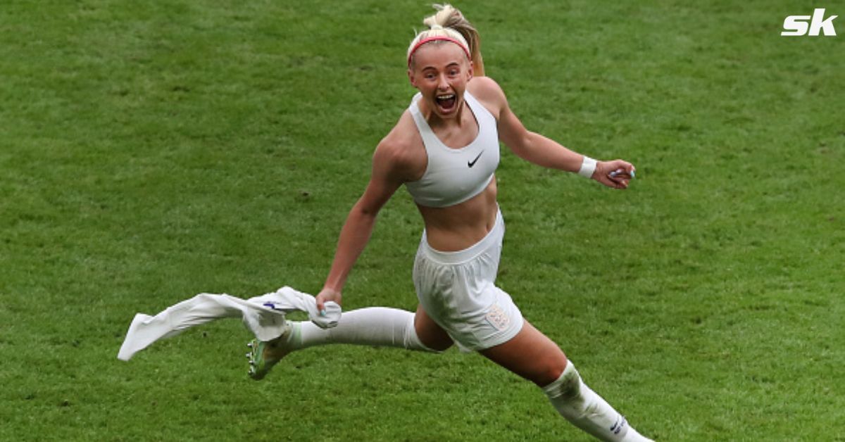 Chloe Kelly&#039;s iconic celebration for England against Germany