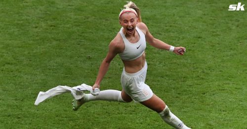 Chloe Kelly's iconic celebration for England against Germany