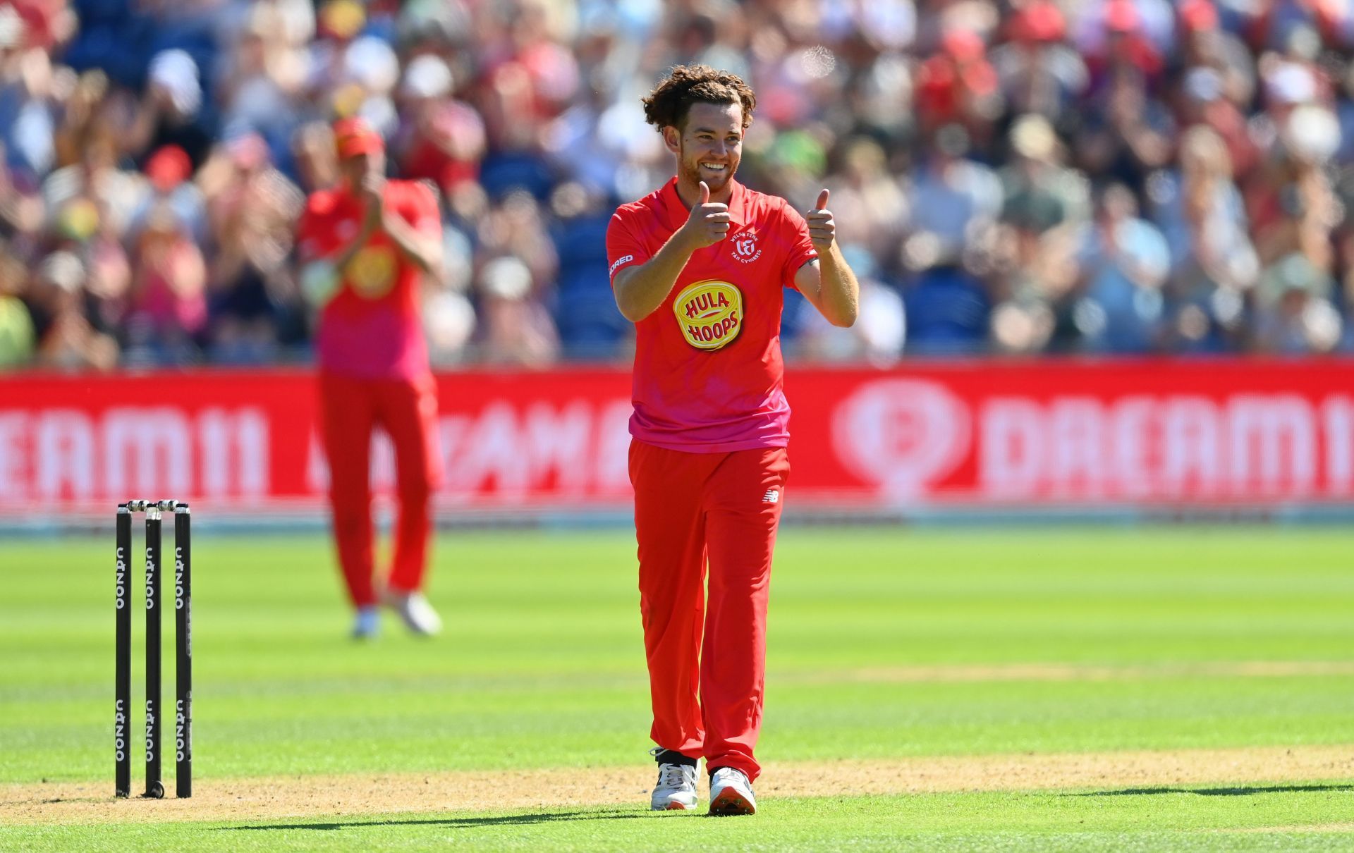 Welsh Fire Men v Oval Invincibles Men - The Hundred Highest wicket-taker. Courtesy: The Hundred