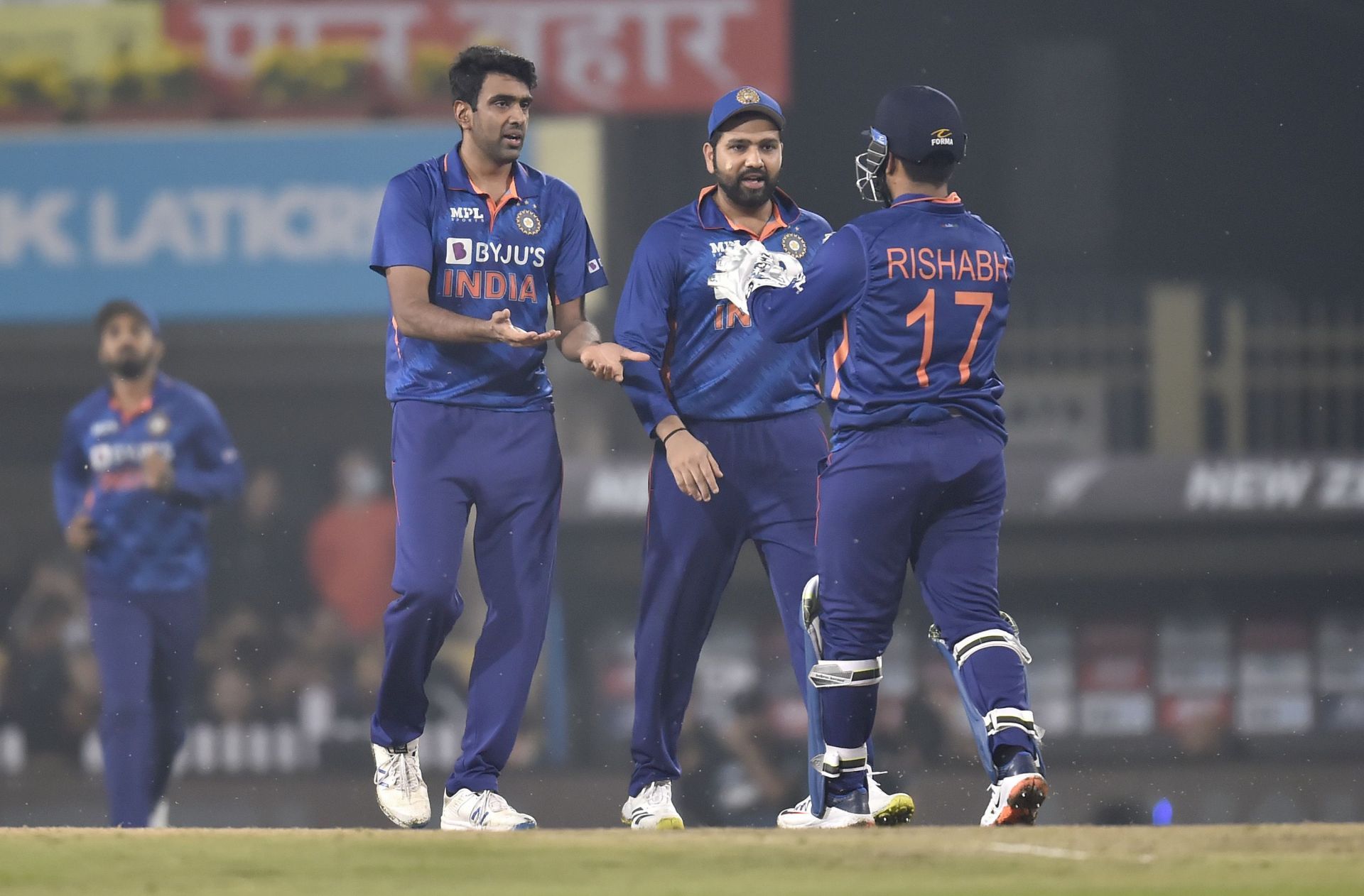 Ravichandran Ashwin (left) has been in and out of Team India's T20I squad. Pic: Getty Images