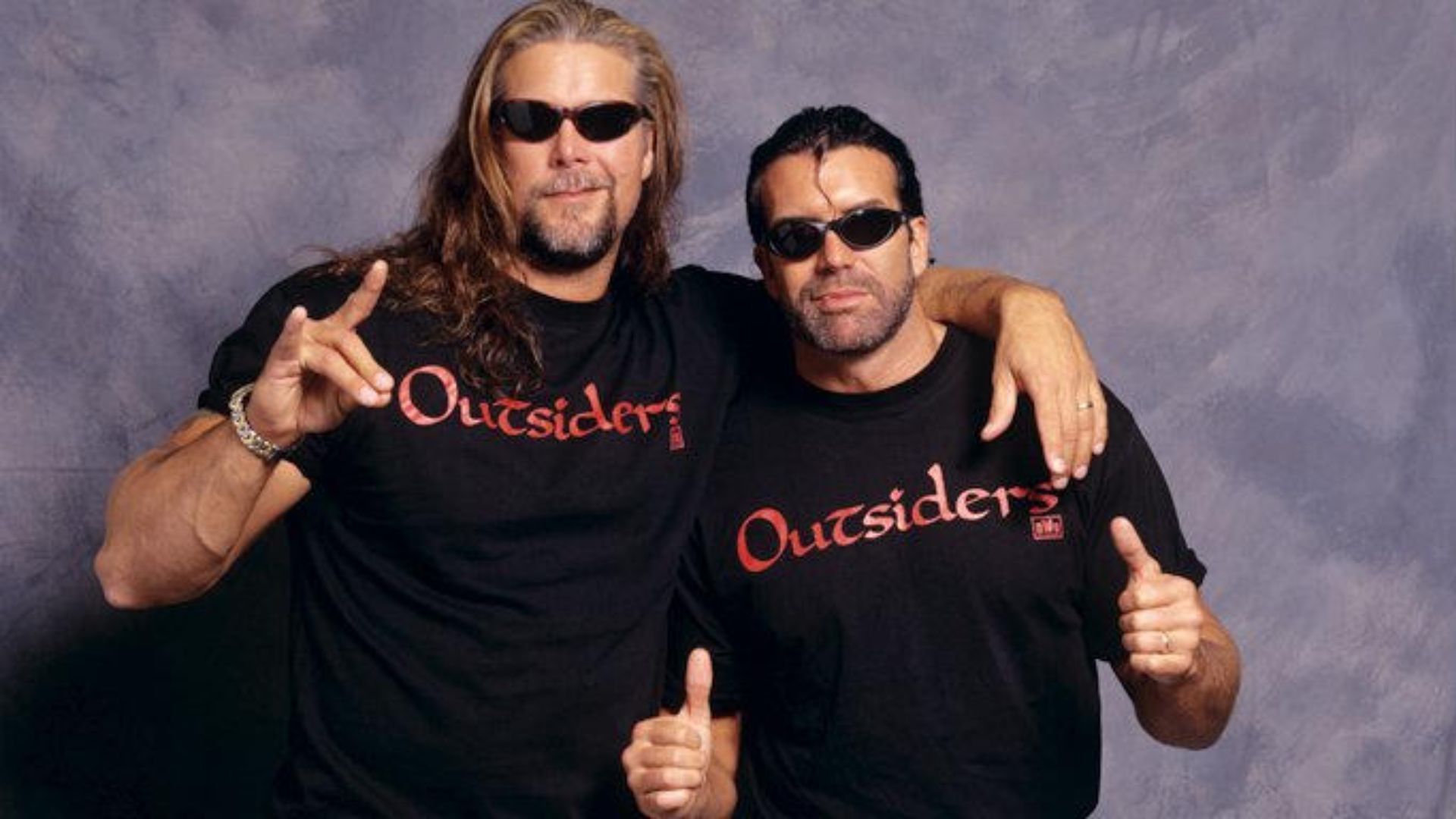 Kevin Nash (left) and Scott Hall (right)