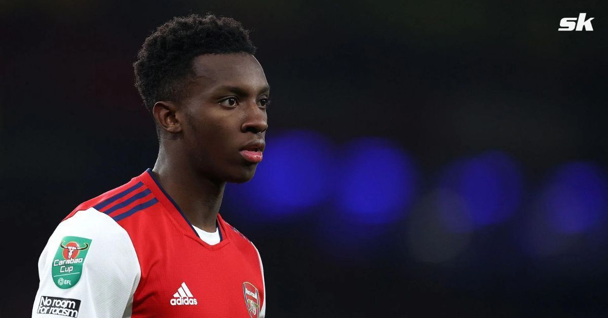 Eddie Nketiah lashes out at teammate in Amazon&#039;s All or Nothing series.