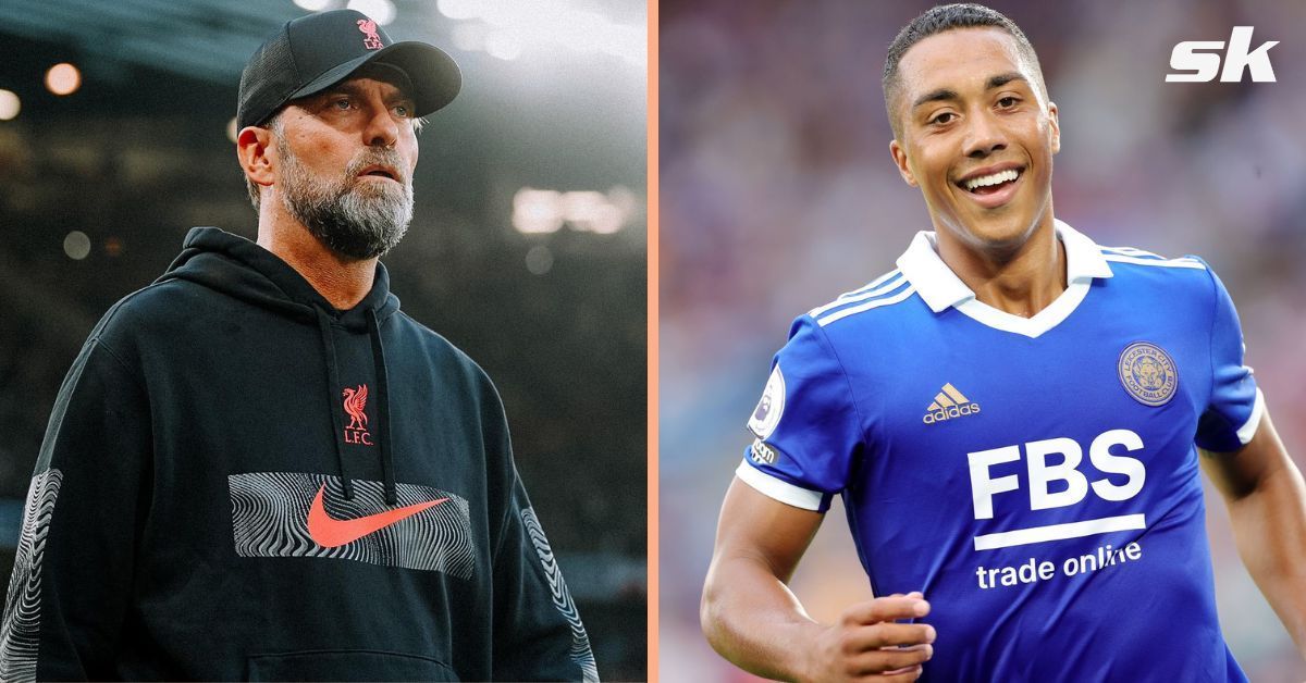 Jurgen Klopp (left) and Youri Tielemans (right)