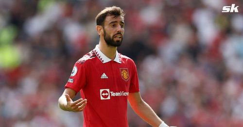 Manchester United midfielder Bruno Fernandes