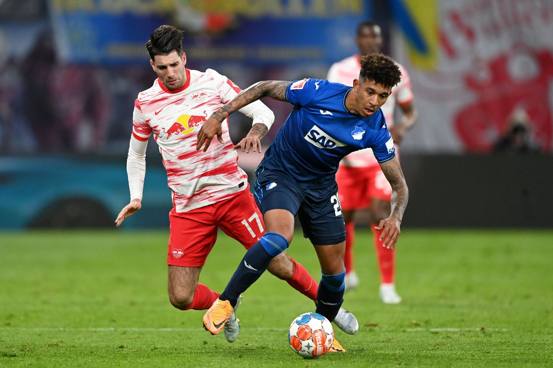 Chris Richards in Bundesliga action for TSG Hoffenheim