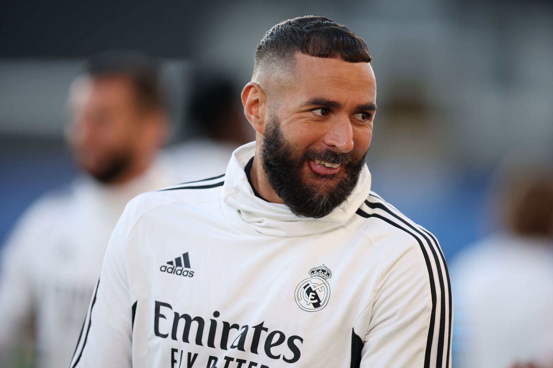 Karim Benzema is ready to face Eintracht Frankfurt.