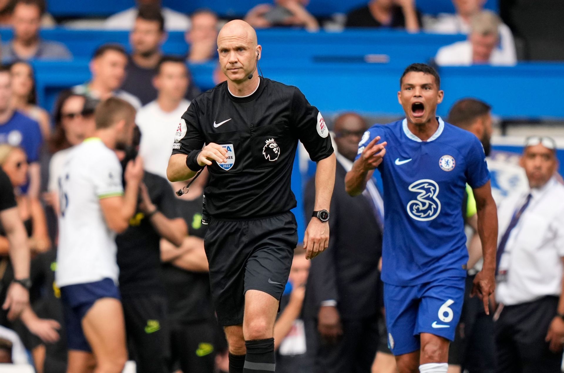 Silva slams referee Anthony Taylor (photo courtesy of talkSPORT)