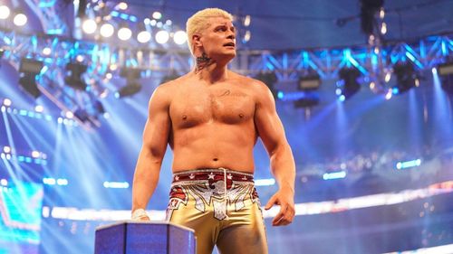 Cody Rhodes is currently sidelined due to a torn pectoral muscle