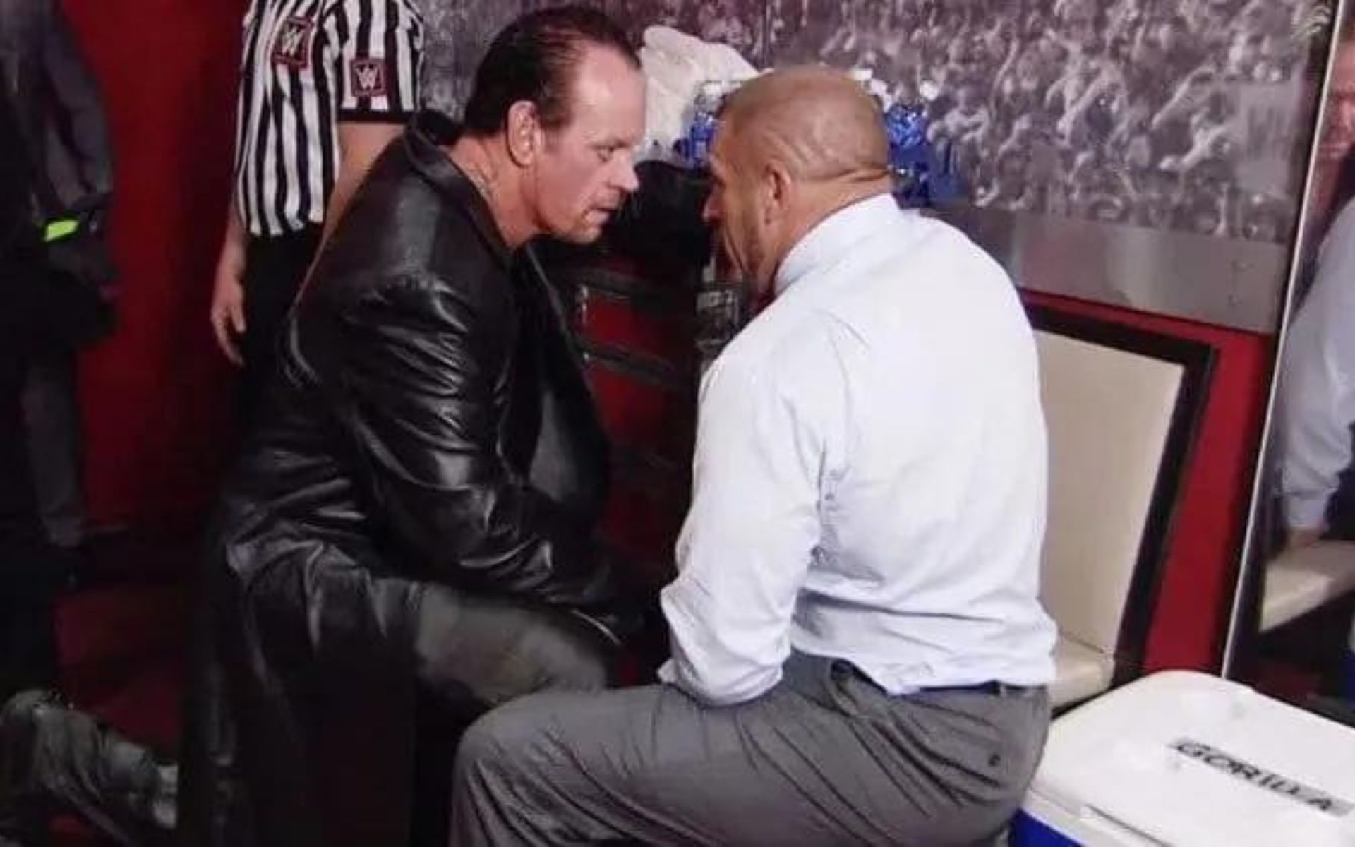 WWE legends, The Undertaker and Triple H