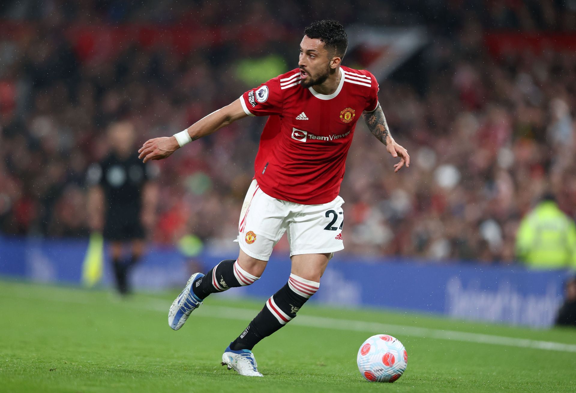 Alex Telles is likely to leave Old Trafford this summer.