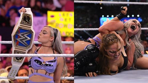 Liv Morgan retained the SmackDown Women's Championship against Ronda Rousey