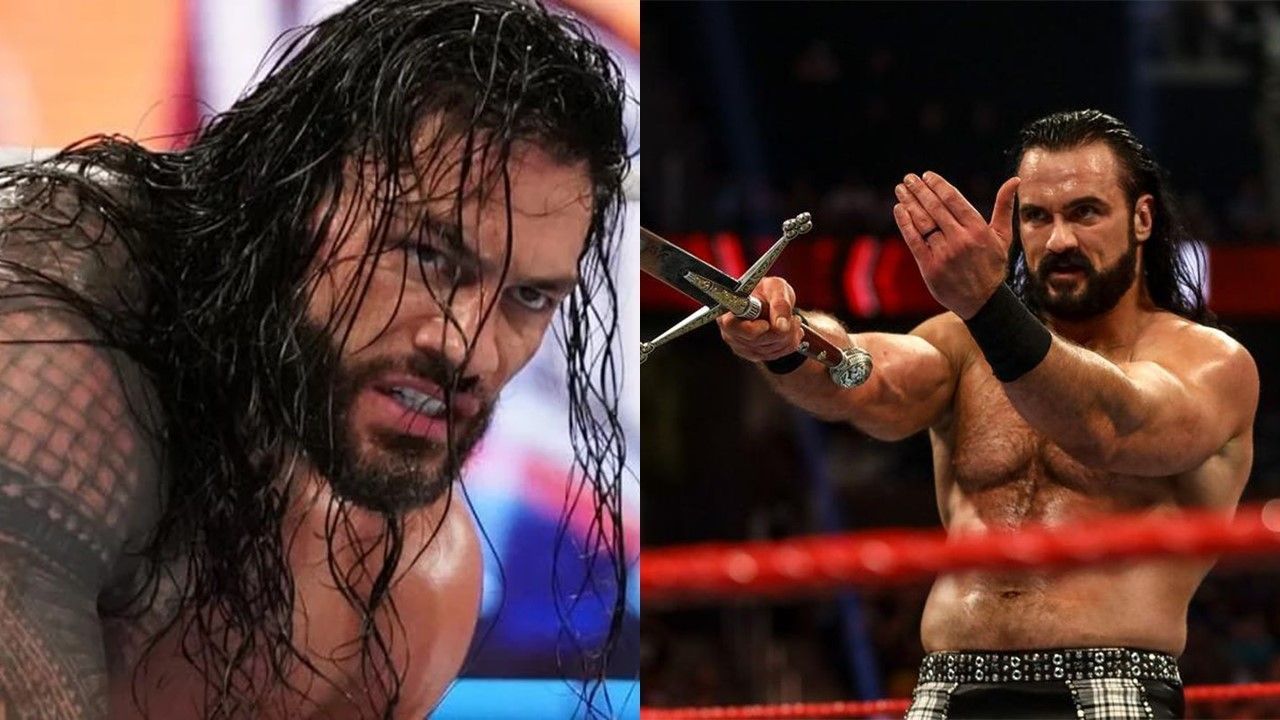 Roman Reigns and Drew McIntyre