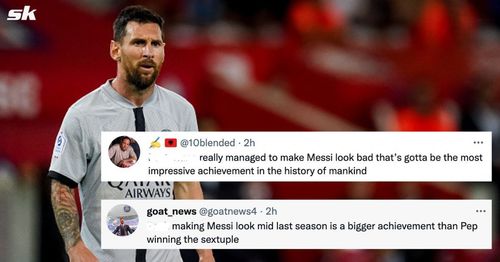 Fans all blame the same person for Messi's failures last season