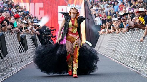 Becky Lynch competed for the RAW Women's Championship at SummerSlam