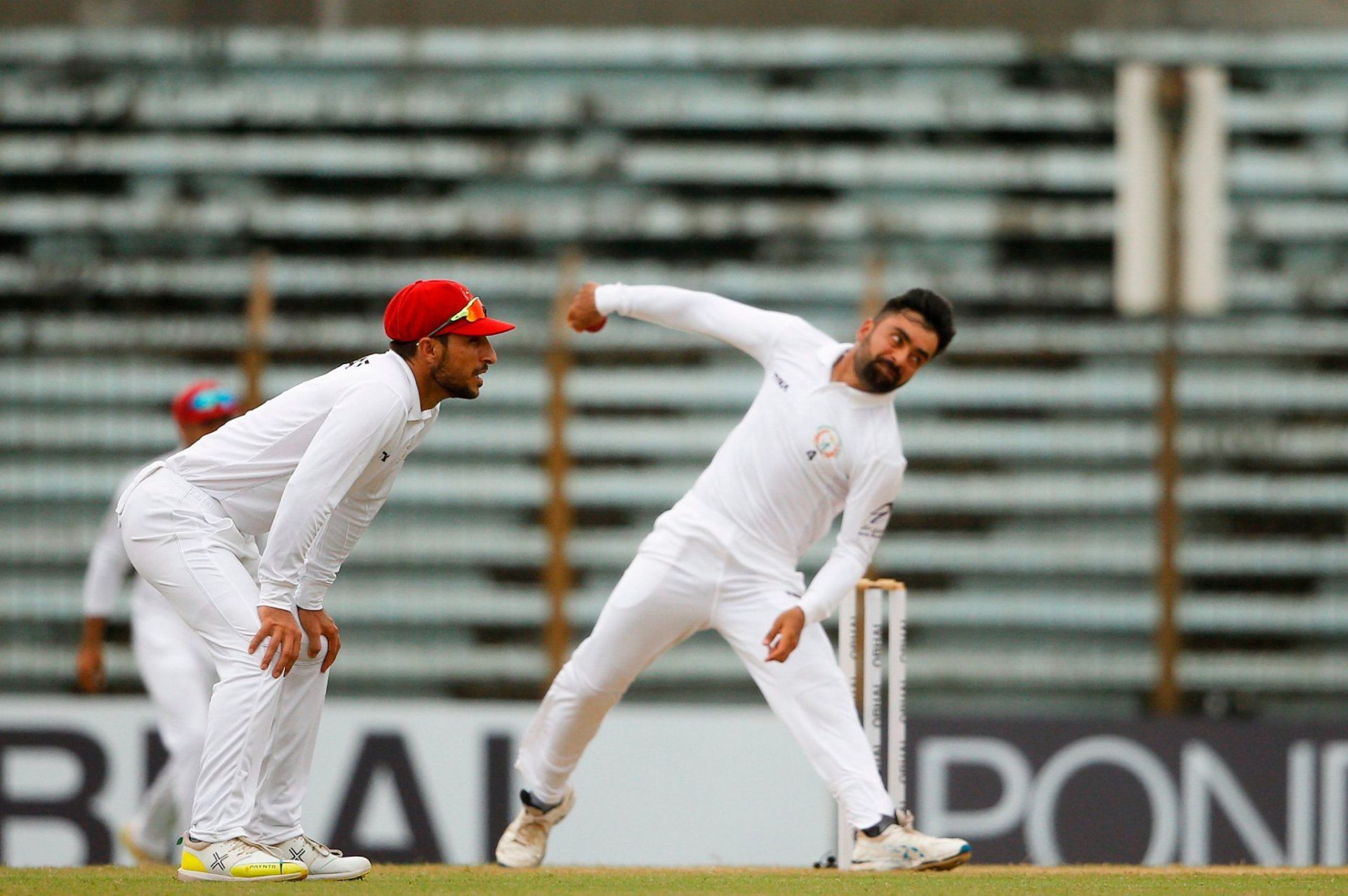 Rashid Khan has captained Afghanistan in two Tests. (Credits: Twitter