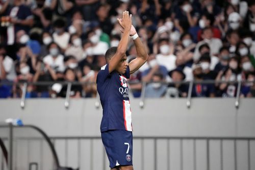 PSG star Kylian Mbappe