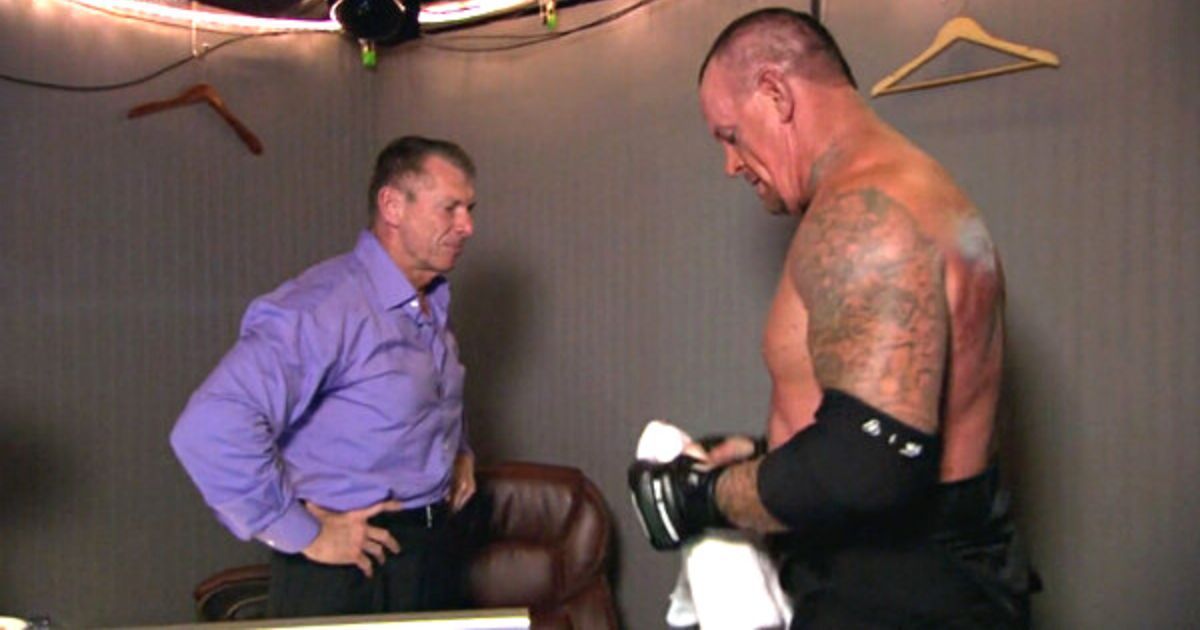 Vince McMahon and The Undertaker.