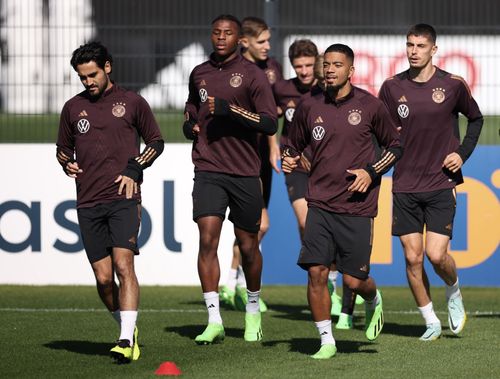 Germany Men Training Session And Press Conference