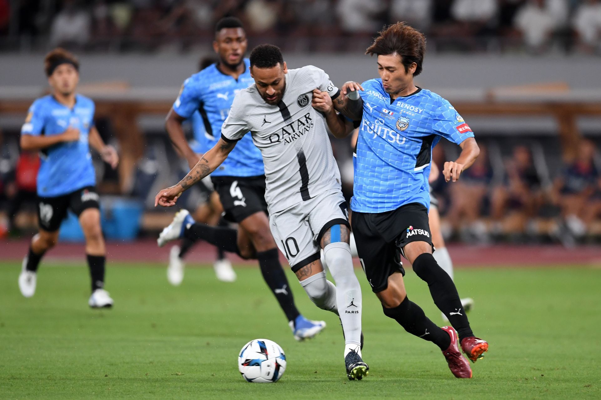 Neymar Jr. in action for PSG