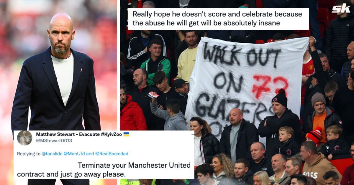 Manchester United fans not happy with Erik ten Hag for starting Harry Maguire