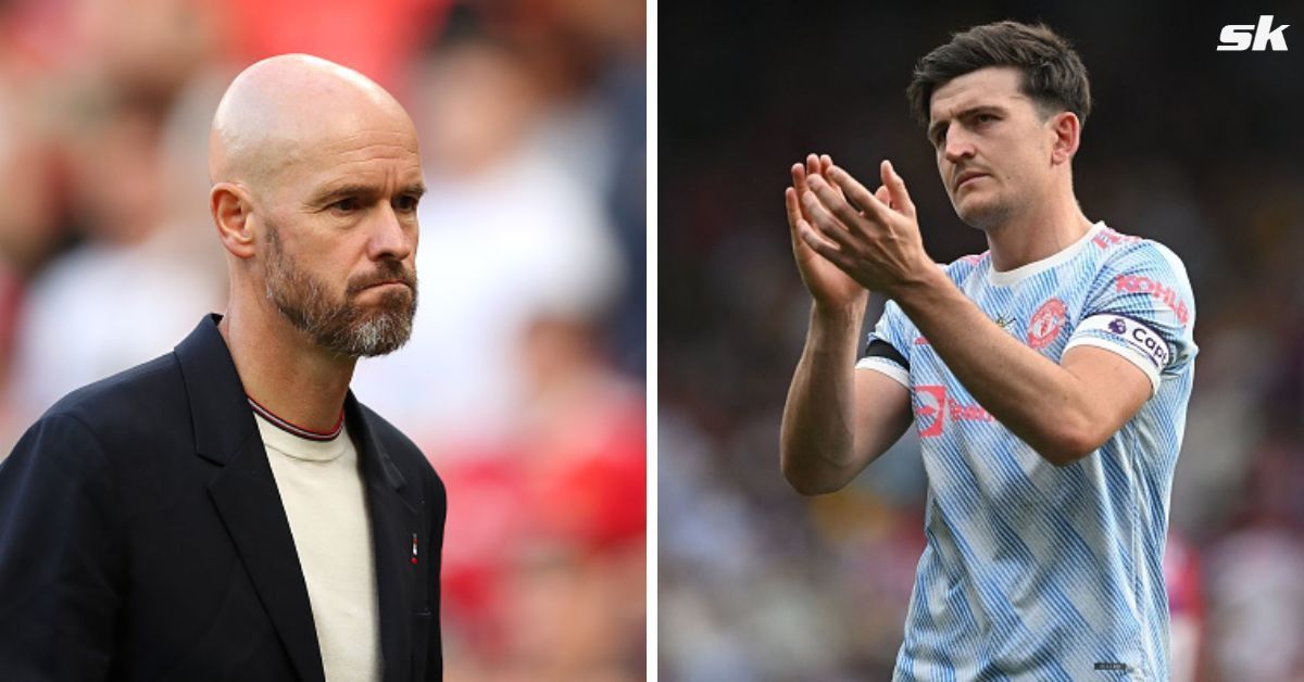 rik ten Hag drops hint on how he views Manchester United star Harry Maguire in the defensive pecking order