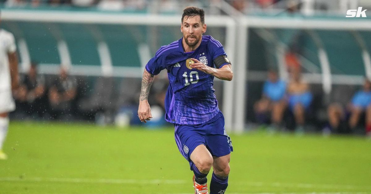 Lionel Messi scored an amazing goal for Argentina in their 3-0 win against Honduras.