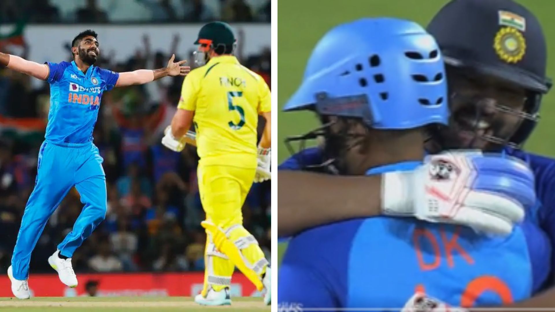 Jasprit Bumrah back to his best and Rohit Sharma hugging Dinesh karthik were some of the wholesome moments. (P.C.:BCCI)