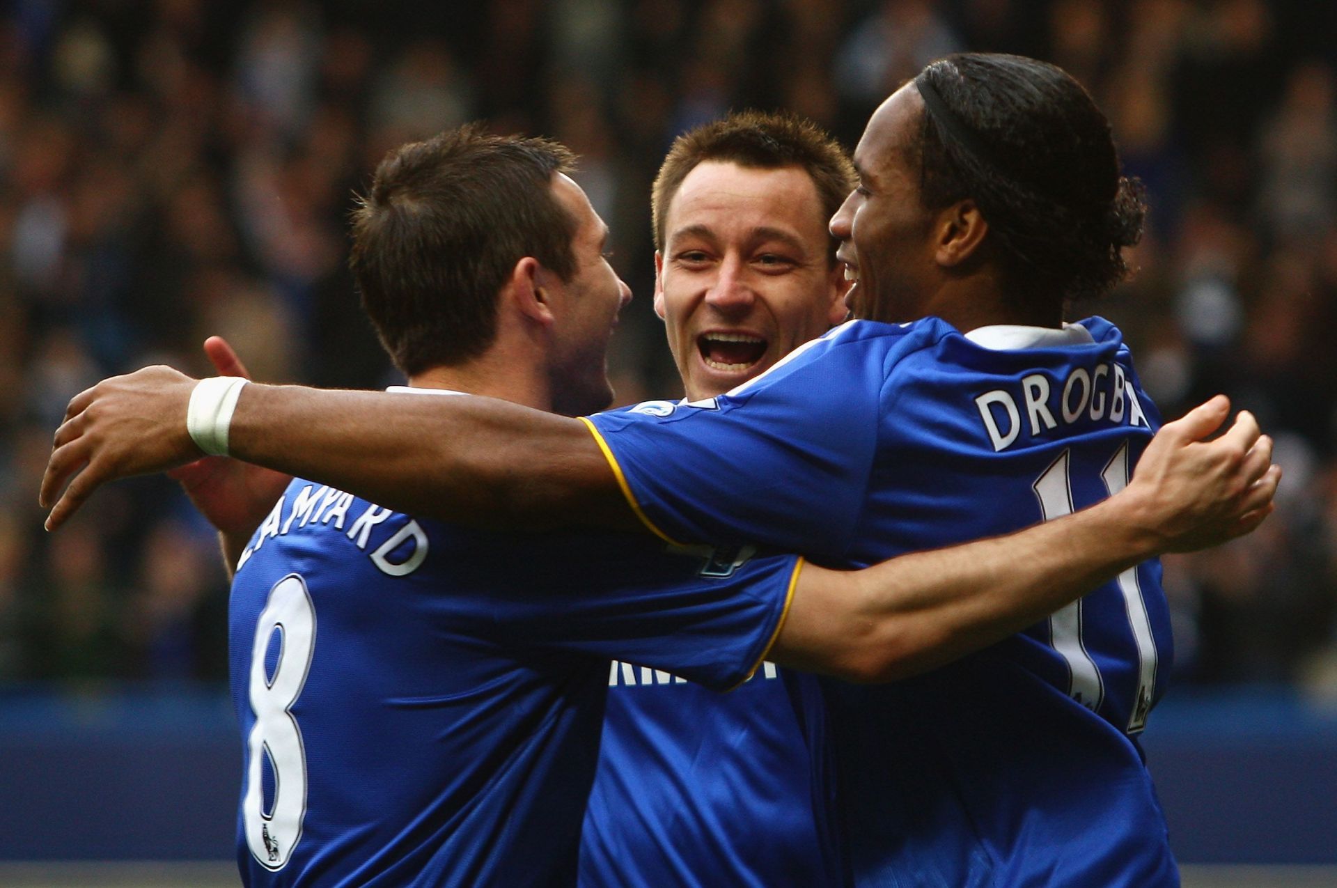 Frank Lampard, John Terry, Didier Drogba