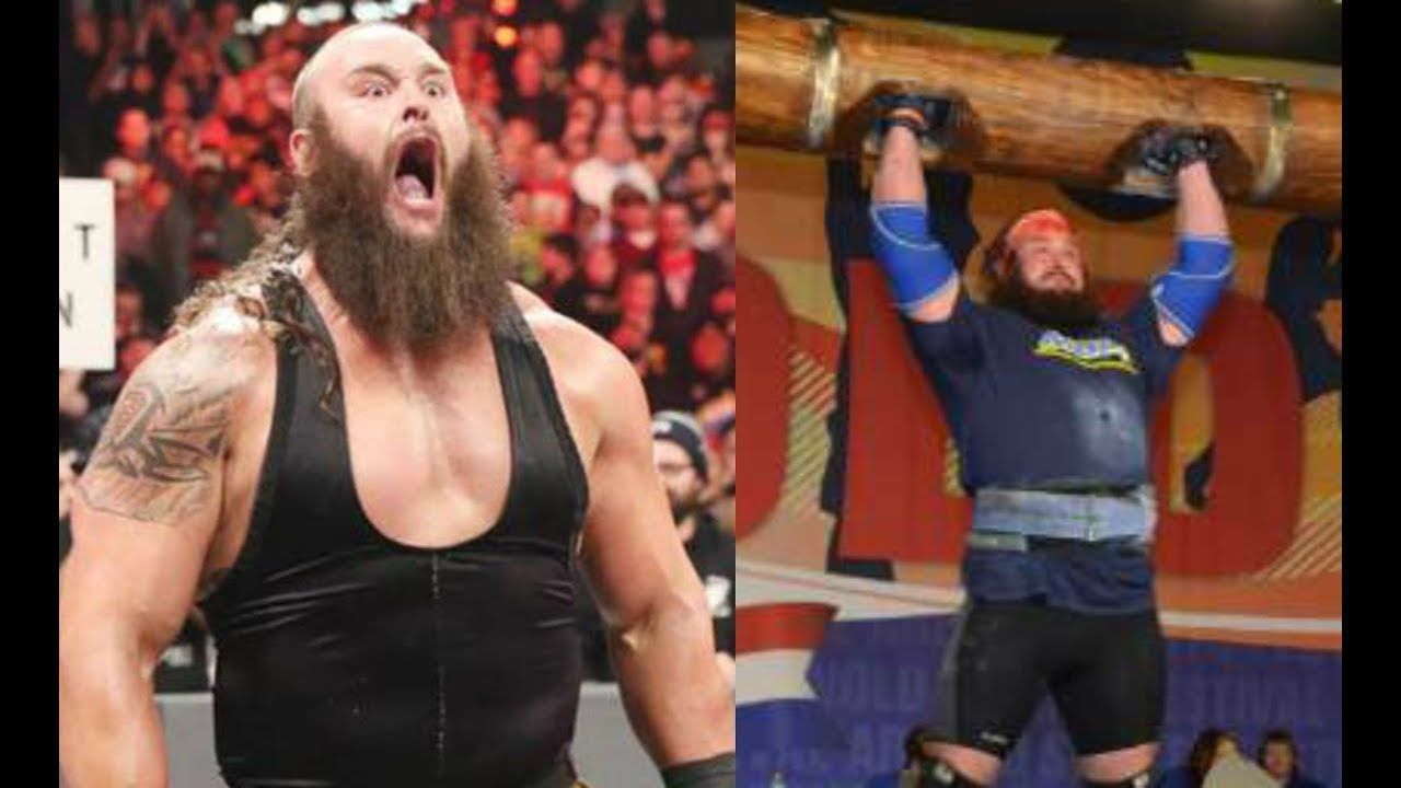 Braun Strowman once competed as a strongman