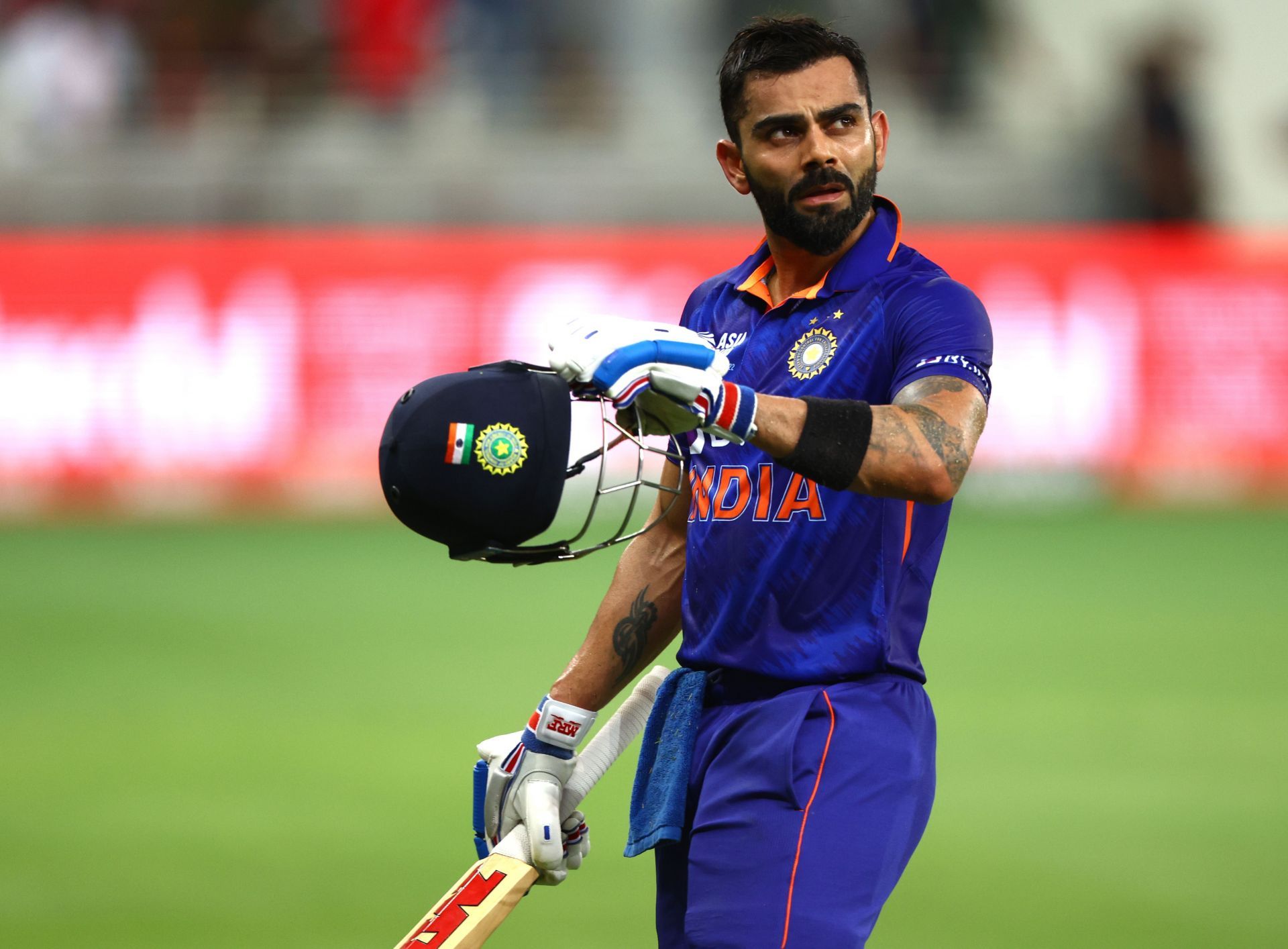 Virat Kohli smashed 12 fours and 6 sixes in his 61-ball knock. (Image: Getty)