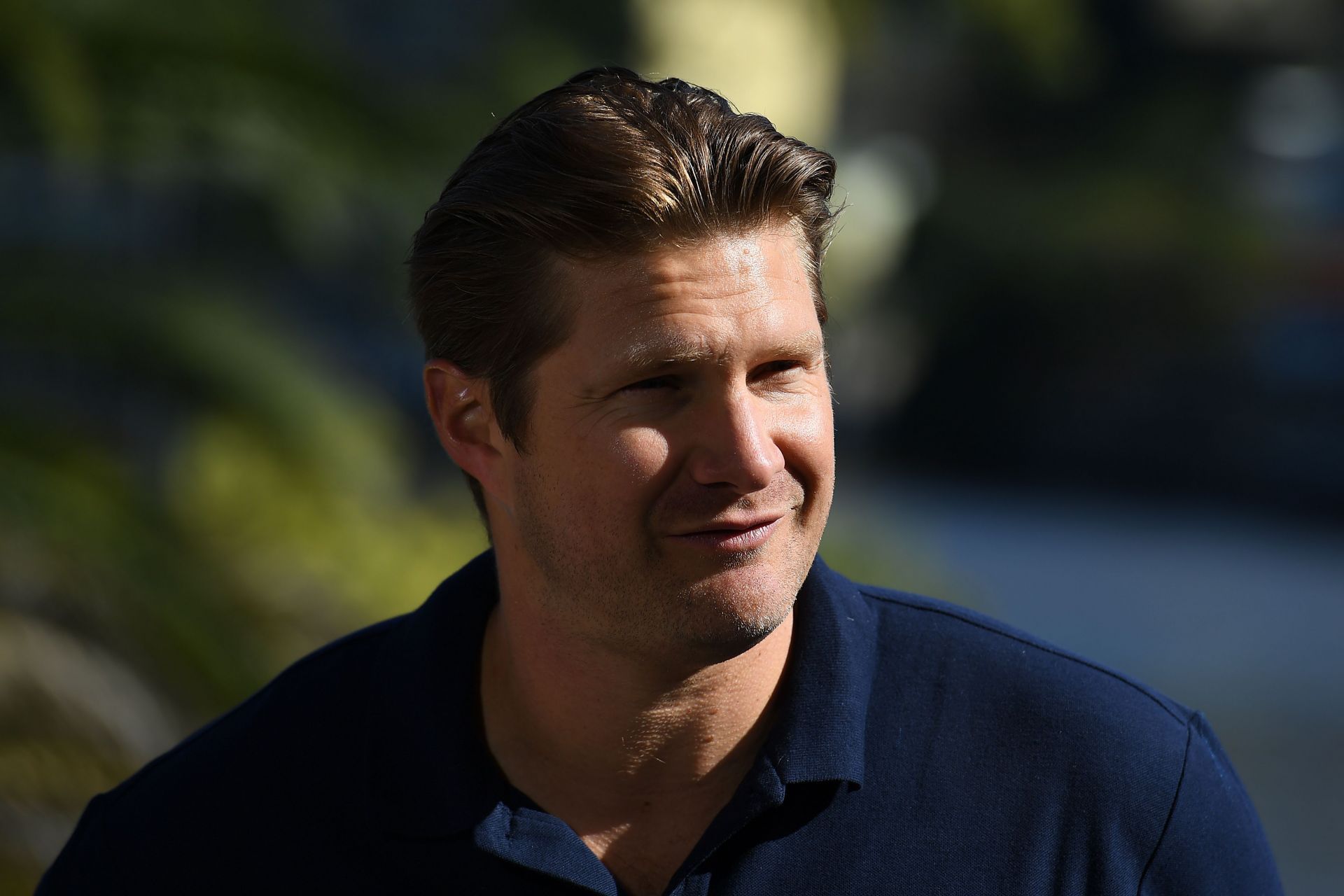 Shane Watson during the ICC Men&#039;s T20 World Cup Trophy Tour. (Image: Getty)