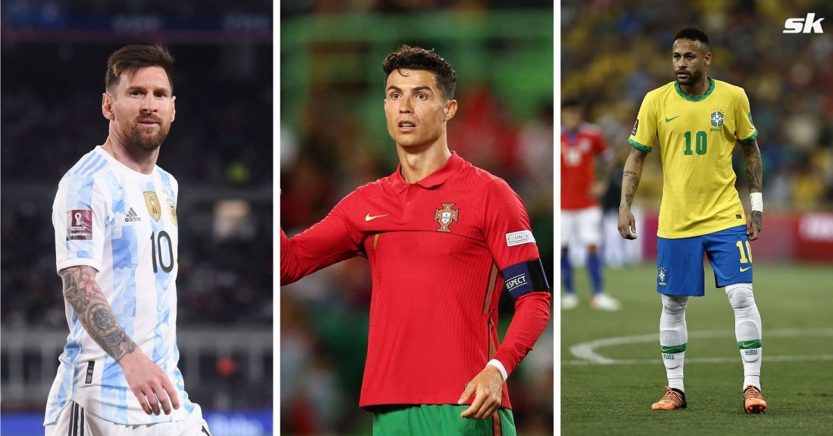 Cristiano Ronaldo, Lionel Messi and Neymar: How do the world