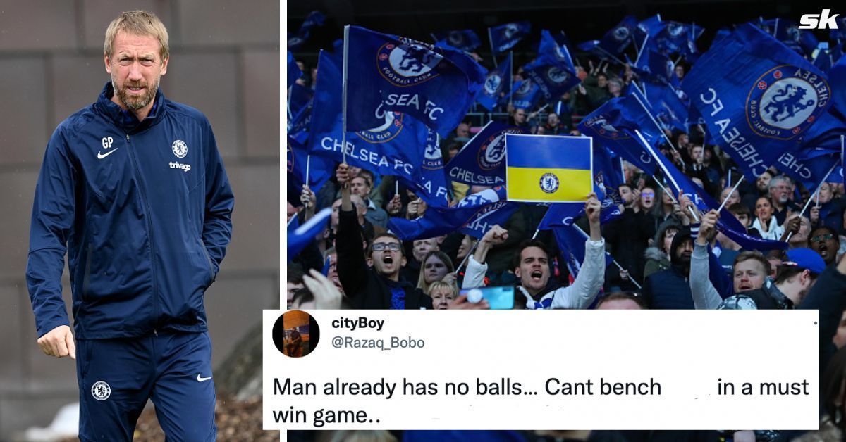 Chelsea fans rip into Graham Potter for starting 