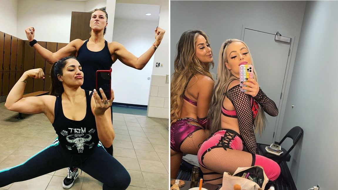 Several current WWE Women have become best friends 