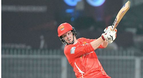 Kevin O'Brien scored 106 off 61 balls to take the match away from India Capitals [Credits: LLC]